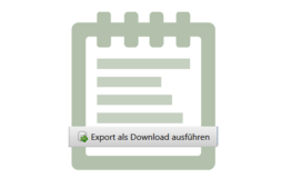 Tabellenexport