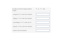 konfigurierbares Formular